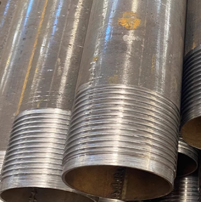 綦江超前小导管预埋钢管出尖打孔焊倒刺无缝焊管厂