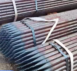 綦江超前小导管预埋钢管出尖打孔焊倒刺无缝焊管厂